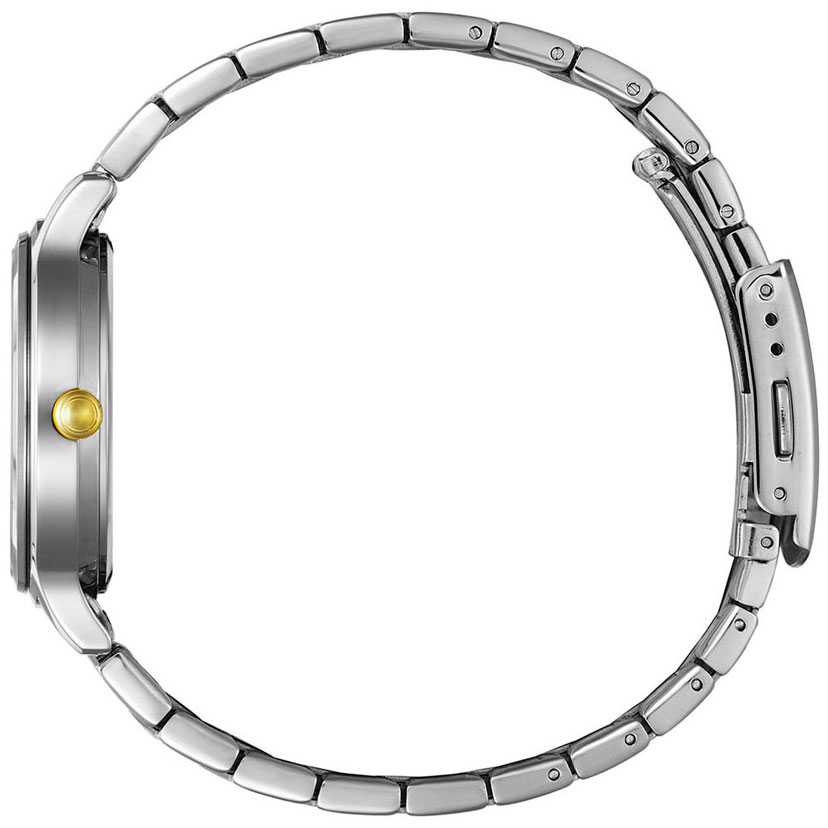 Đồng Hồ Nữ Citizen Đính Đá Swarovski Dây Thép Không Gỉ ED8184-51A - Mặt Trắng