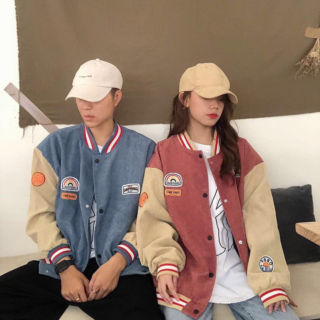 Áo Khoác Bomber Chất Nhung - Áo Bomber Nam Nữ Unisex Nhung DeepEnd cúc bấm Ulzzang