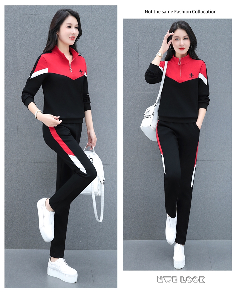 [ MẪU MỚI 2022 ]Set bộ đồ quần áo thun nữ thu đông dài tay KHÓA CỔ K03 K02