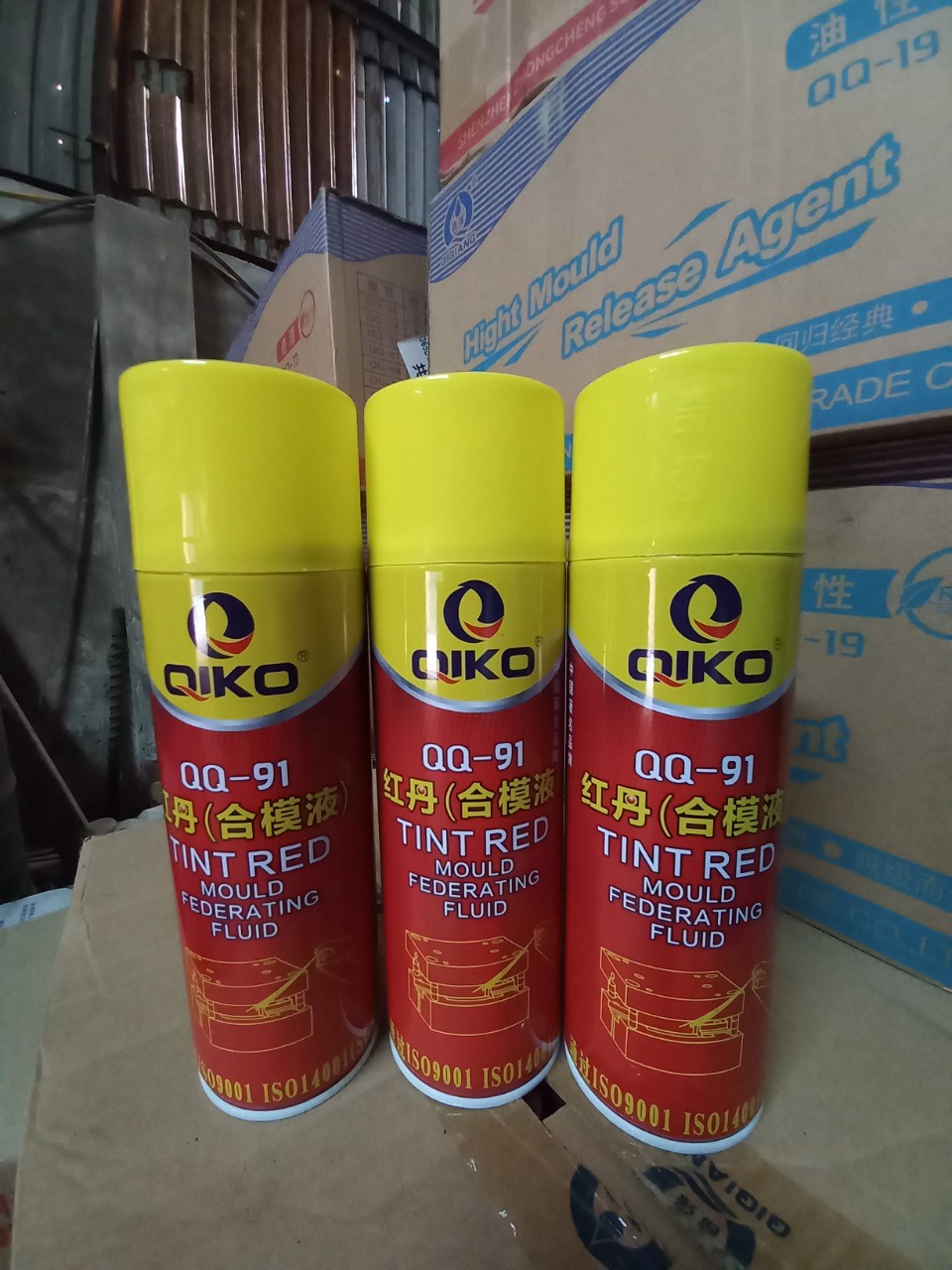 Chất phát hiện vết nứt khuôn, bề mặt kim loại màu đỏ QQ-91, 500ml