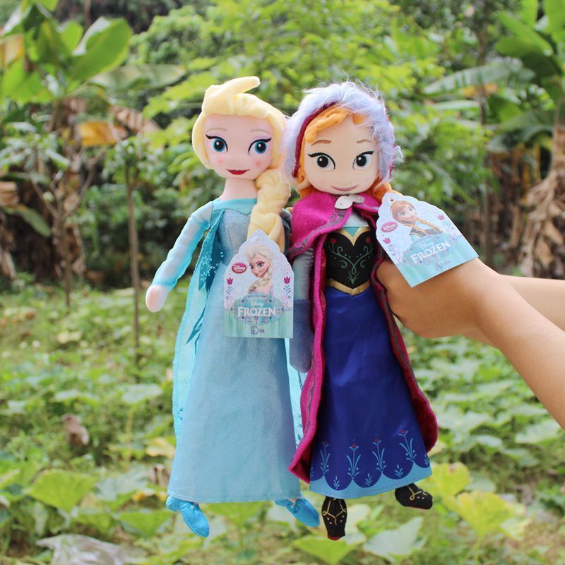 Thú nhồi bông Elsa và Anna