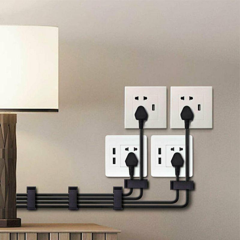 Set 50 Kẹp Cố Định Dây Cáp Gắn Tường Tiện Dụng