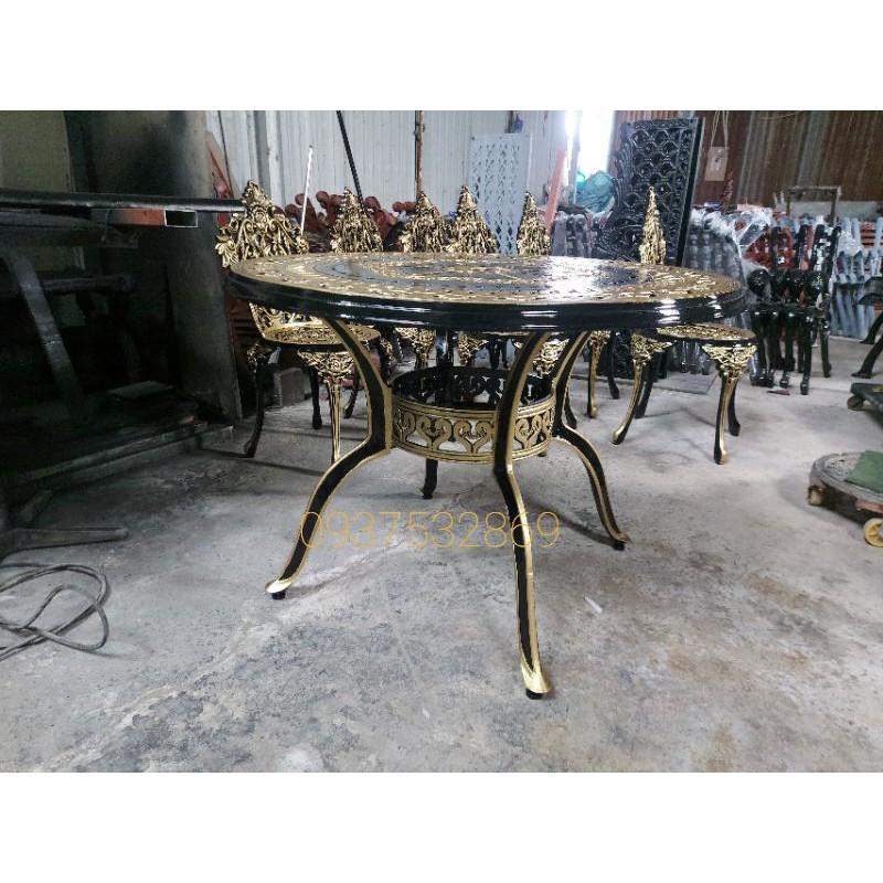 Bàn ghế sân vân vườn nhôm đúc cao cấp