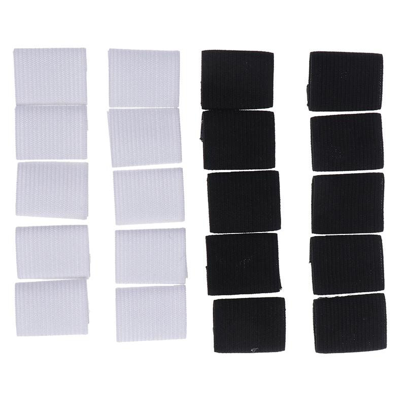 10 % tay áo thể thao co giãn tay áo khớp hỗ trợ ngón tay bảo vệ bóng rổ bóng rổ ngoài trời bảo vệ ngón tay Color: Black