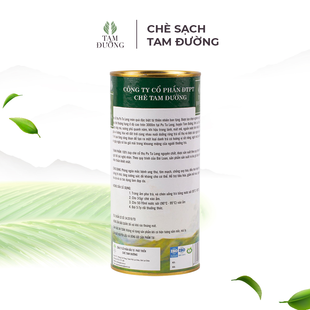 Trà Cổ Thụ Pu Ta Leng Chính Hiệu Tam Đường Hương Thơm Mát, Vị Chát Đặc Đặc Trưng Của Trà Truyền Thống