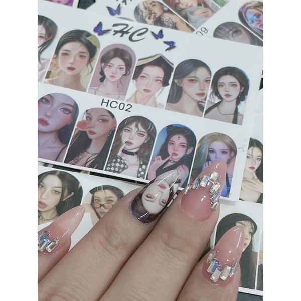 Sticker nước 3D sticker 3D nhân vật