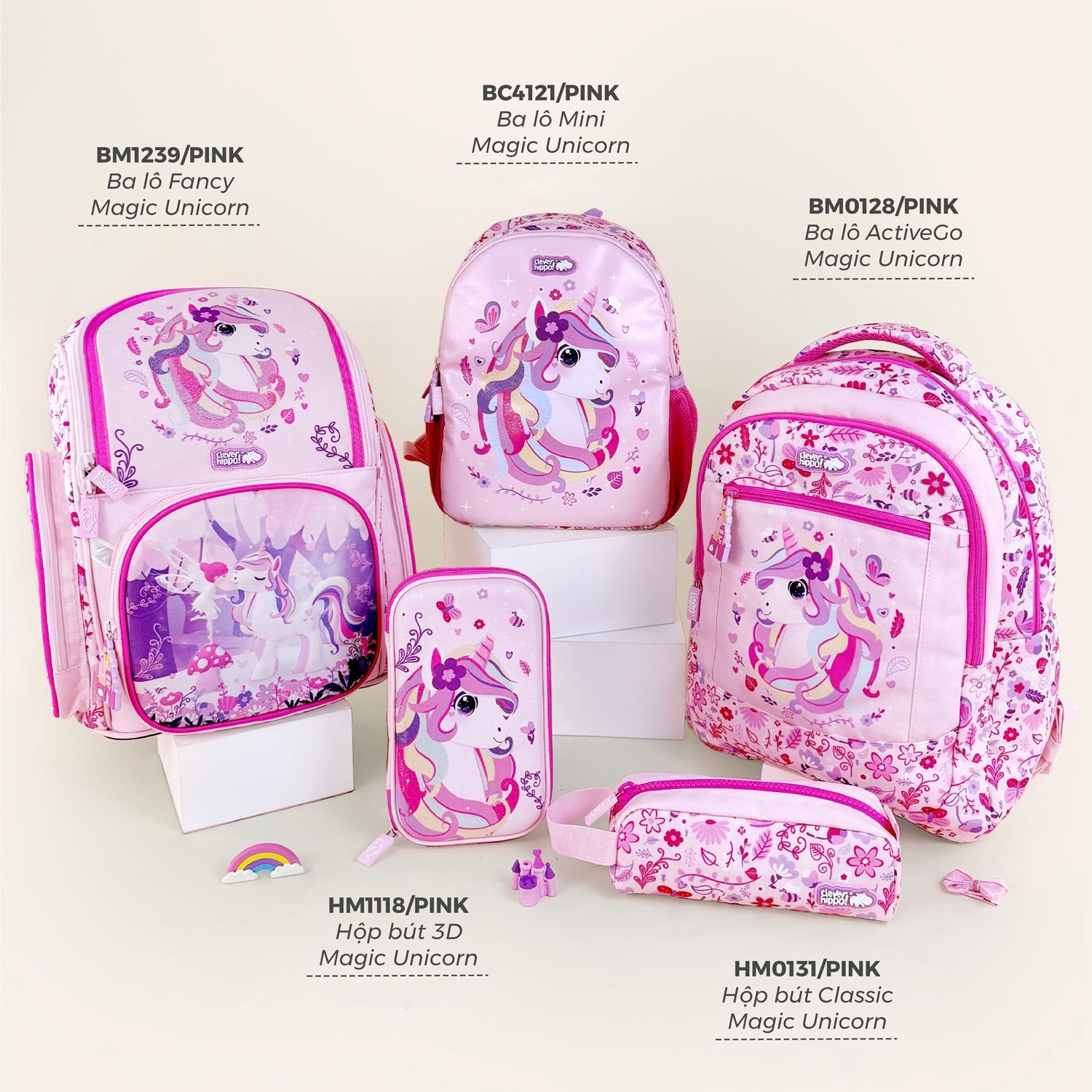 Ba Lô Fancy Magic Unicorn - Cleverhippo BM1239/PINK