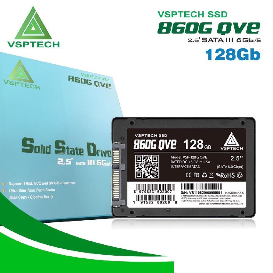 Ổ Cứng SSD VSPTech 2.5&quot; Sata 128g (860G QVE) Mới