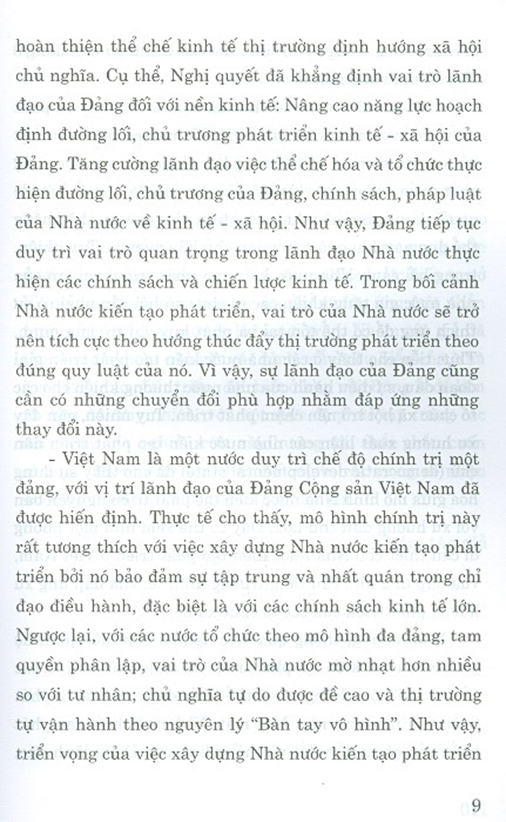 Nhà Nước Kiến Tạo Phát Triển Với Đảng Chính Trị Và Các Tổ Chức Xã Hội (Nghiên Cứu Điển Hình Một Số Nước Đông Á Và Gợi Mở Cho Việt Nam)