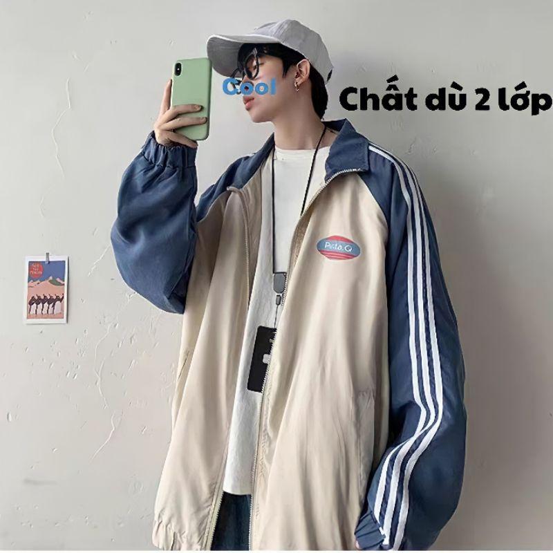 Áo khoác dù PentaQ Jacket Nam Nữ Form Rộng Phong Cách Ulzzang