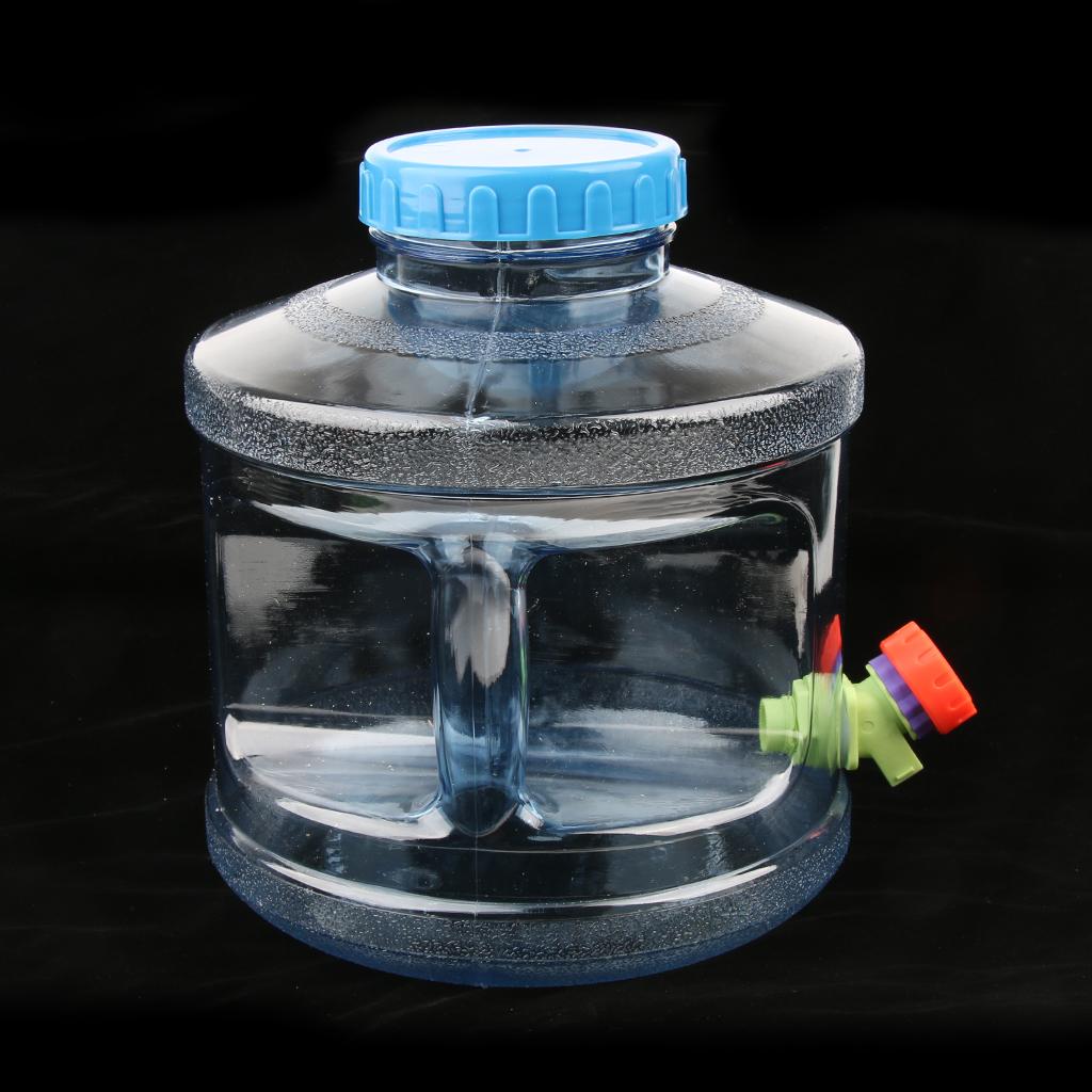 Water Storage Container Can 7.5L Liter Carrier Tap Outdoor Travel Camping
