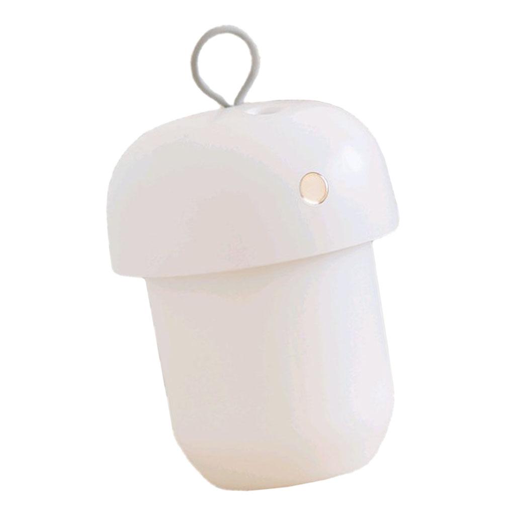 Portable mini humidifier with USB lighting, rechargeable for the home