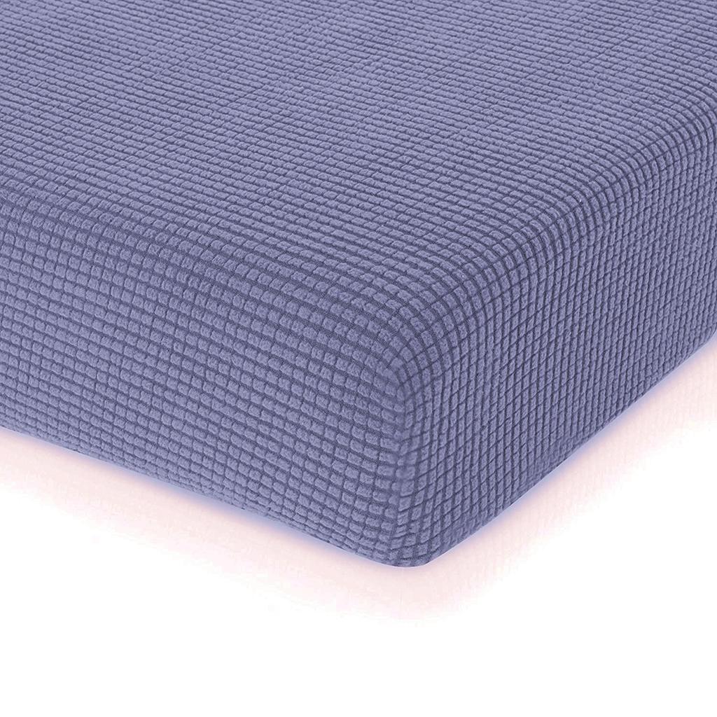 2Pcs Gray _Size S &M Sofa Futon Seat Cushion Couch Slipcover
