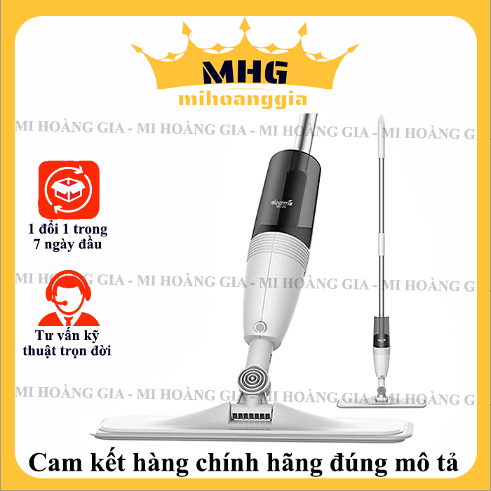 Cây chổi lau nhà 2 trong 1 Xiaomi Deerma TB500 vừa xịt nước vừa lau khô - Hàng Chính Hãng