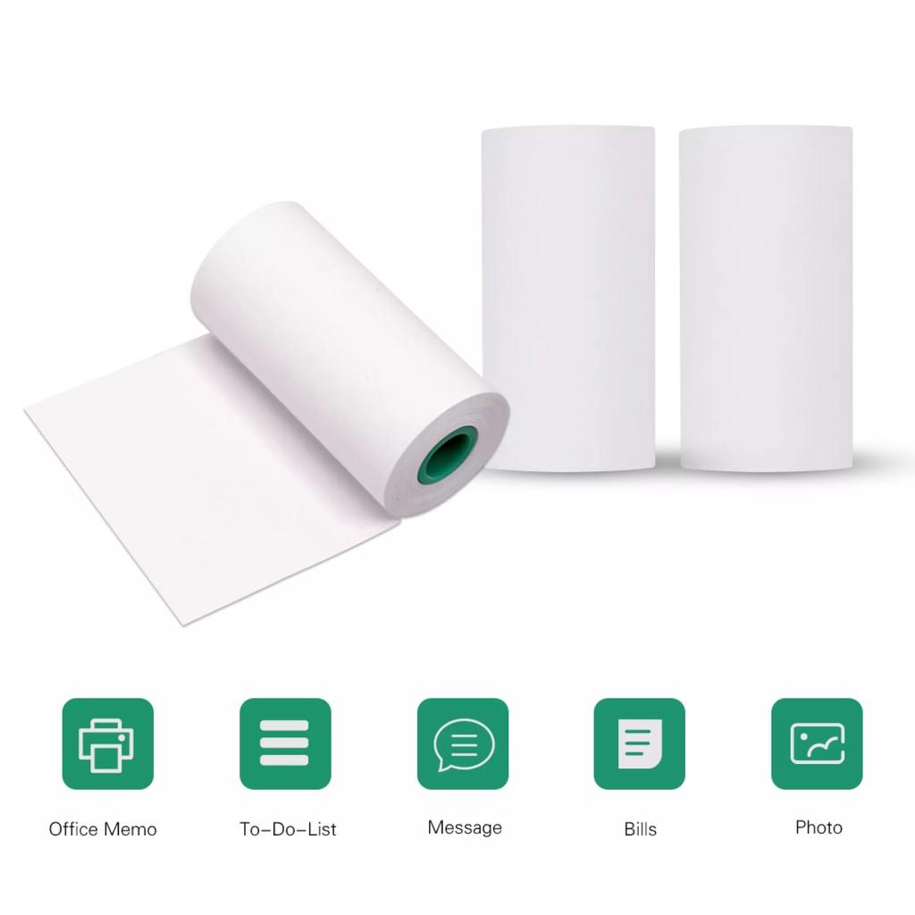 Giấy in nhiệt chính hãng PeriPage mực rõ nét không bụi