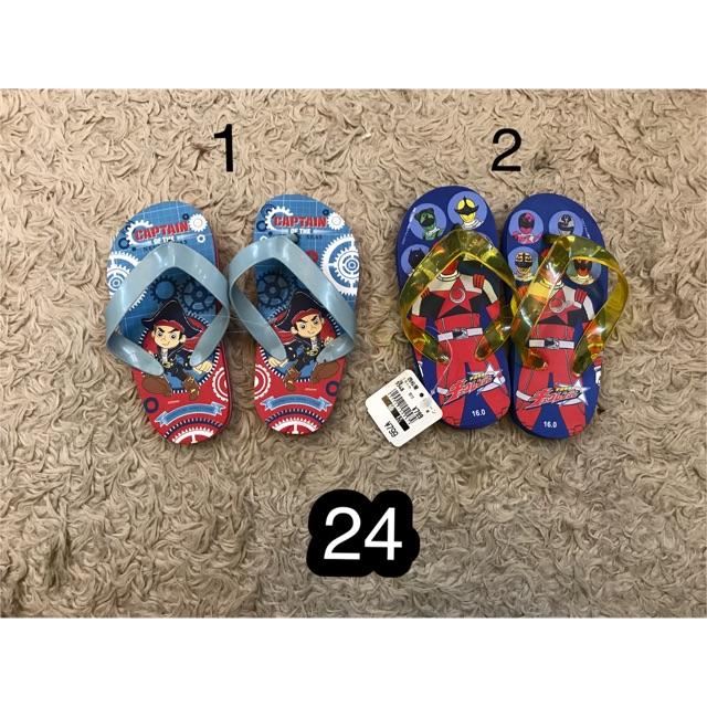 Combo 2 đôi Dép xỏ ngón bé trai (size 24)