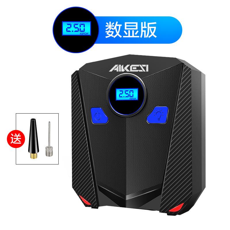 Đảm bảo chất lượng máy bơm không khí ô tô 12V di động ô tô có màn hình kỹ thuật số xi lanh khí lốp bơm điện cao áp công suất cao