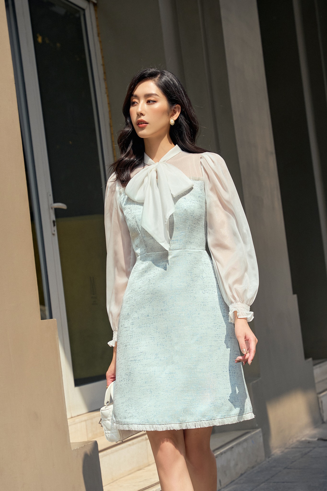 OLV - Đầm Kayden Tweed Dress