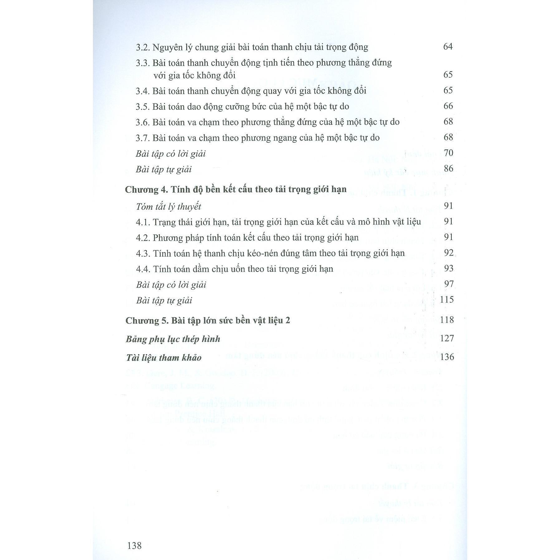 Sách - Bài Tập Sức Bền Vật Liệu - Tập 2 - NXB Xây Dựng