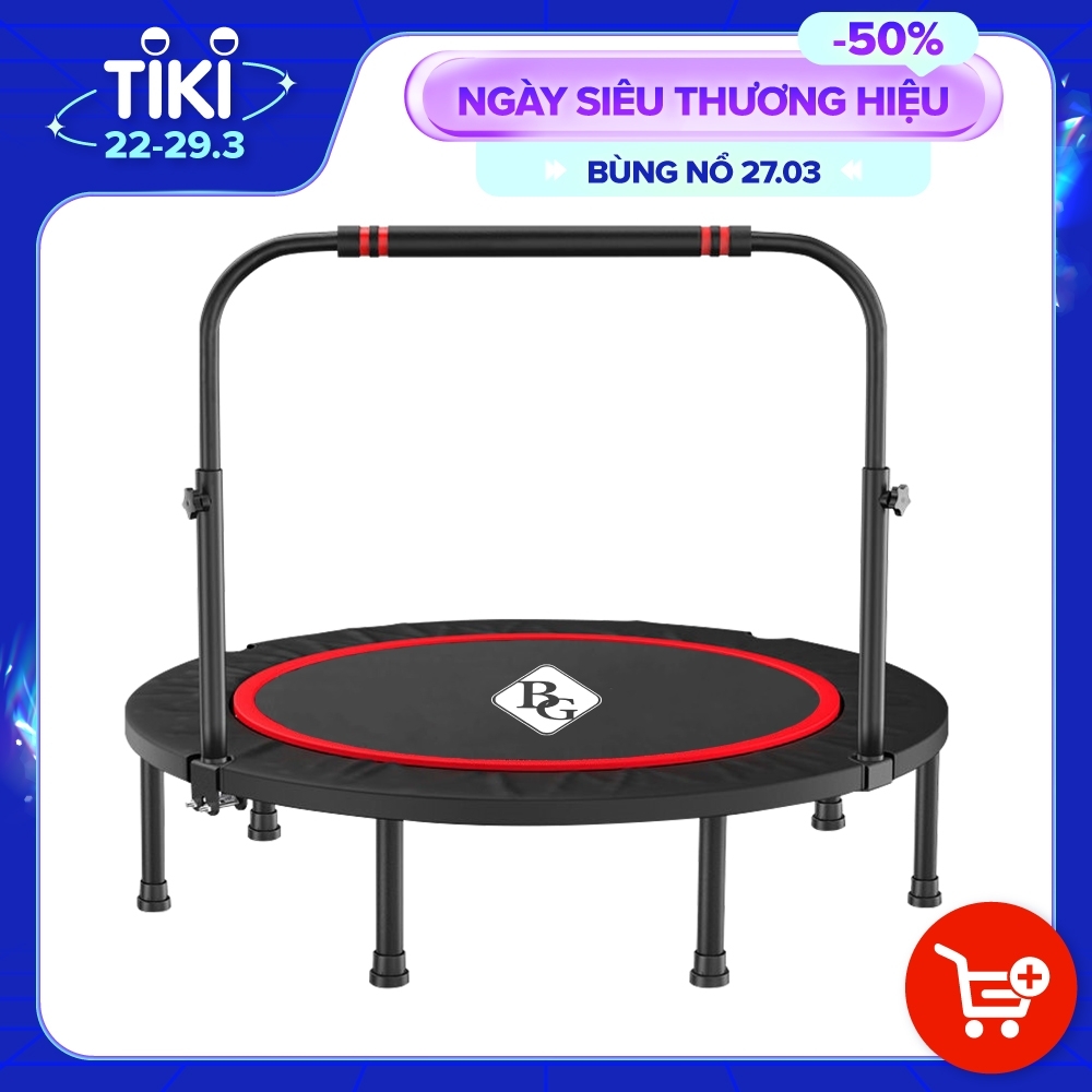 Sàn nhún, Đệm Bật Lò Xo BG TRAMPOLINE 48TL Dành Cho Mọi Lứa Tuổi (hàng nhập khẩu) 