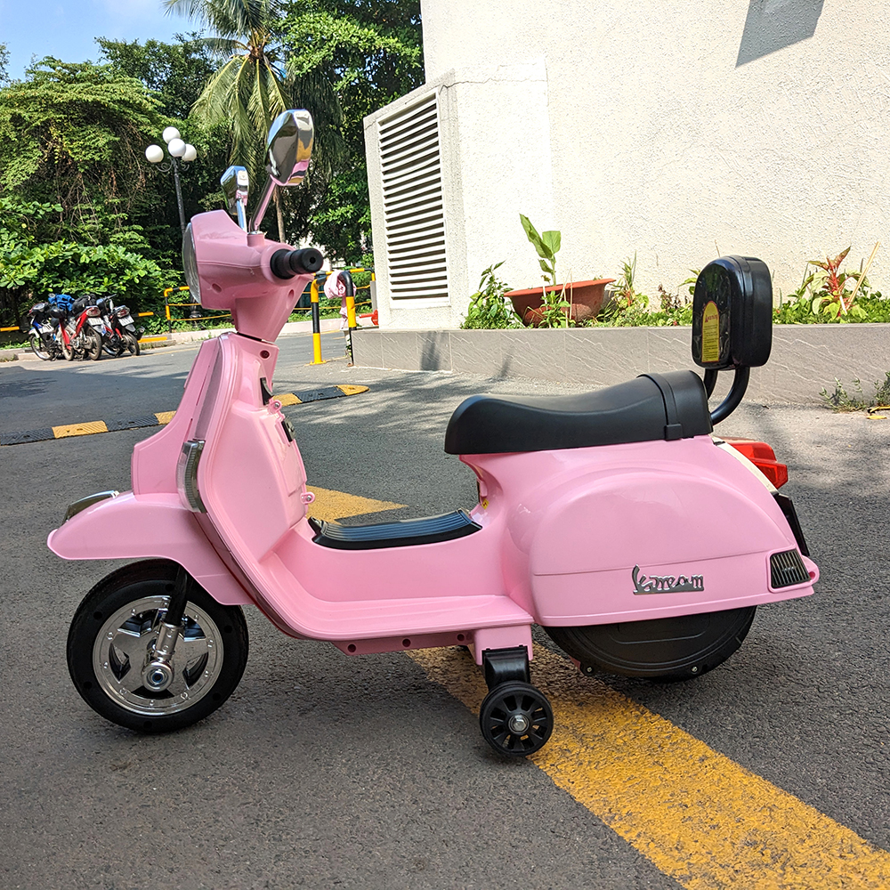 Xe máy điện kiểu Vespa 2 động cơ BABY PLAZA Q519