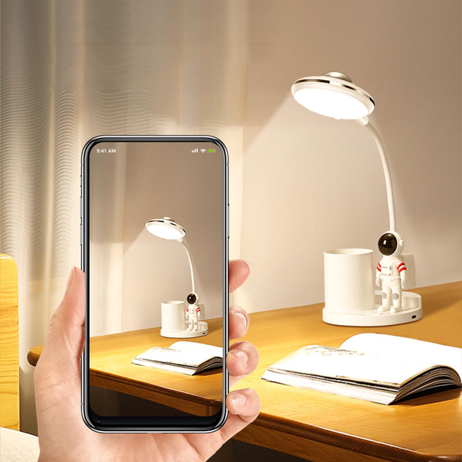 Desk Lamp Bendable Eye Protection USB Charging for Desk Office Desk Table