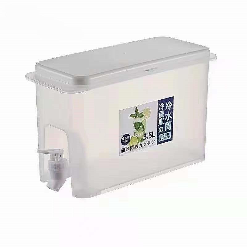 Bình Đựng Nước Nóng Lạnh Có Vòi 3.5L, Bình Nước Có Vòi Để Tủ Lạnh