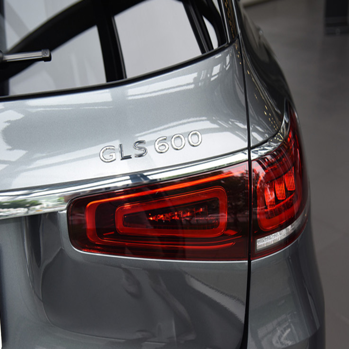 Decal tem chữ GLS600 dán đuôi xe cho ô tô Maybach