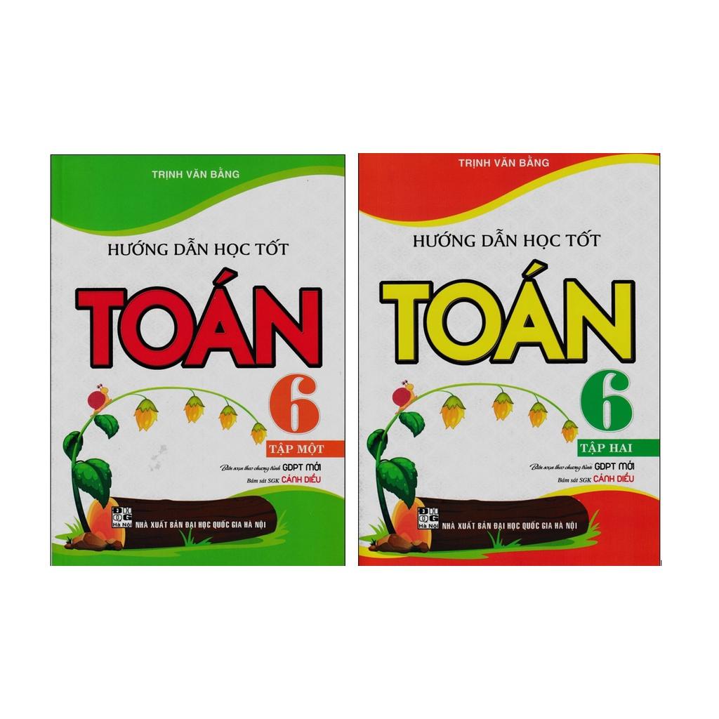 Sách - Combo Hướng Dẫn Học Tốt Toán 6  - Bám Sát SGK Cánh Diều