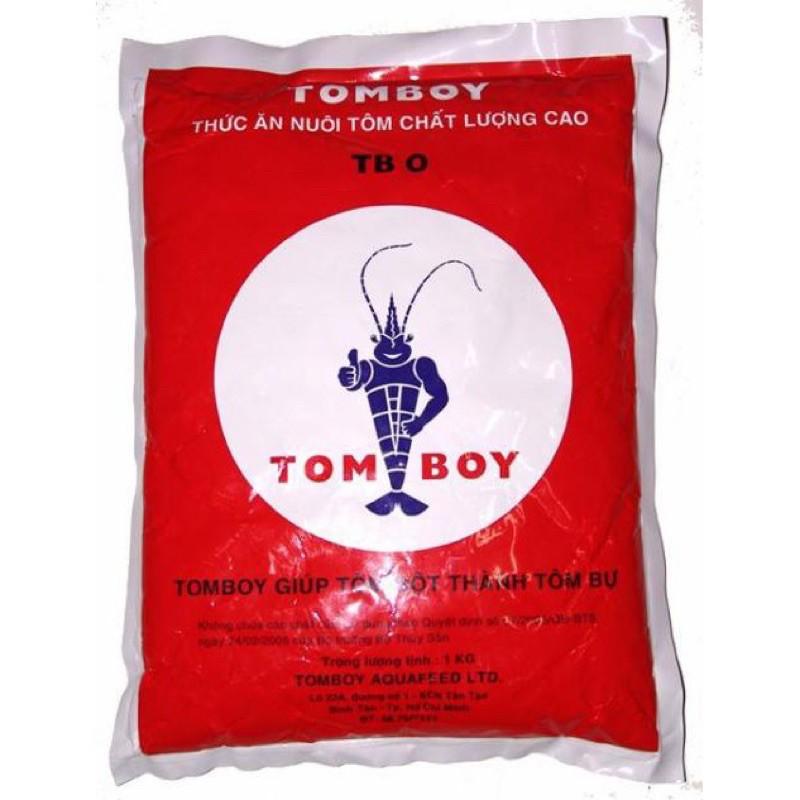 Bao 1Kg Cám Tomboy TB 0 - 1 - 2 -3 Cho Cá - Tép - Tôm - Guppy - Betta-Mún-Neon-Thuỷ Sinh-7 màu-RanChu-Cá Vàng