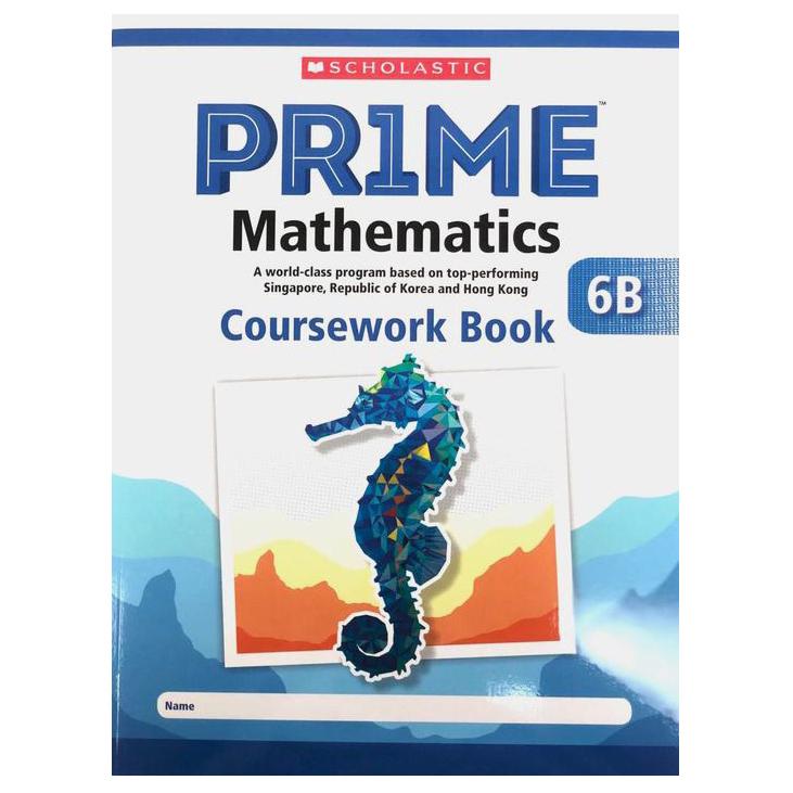 6B Scholastic Pr1Me Mathematics Coursework Book