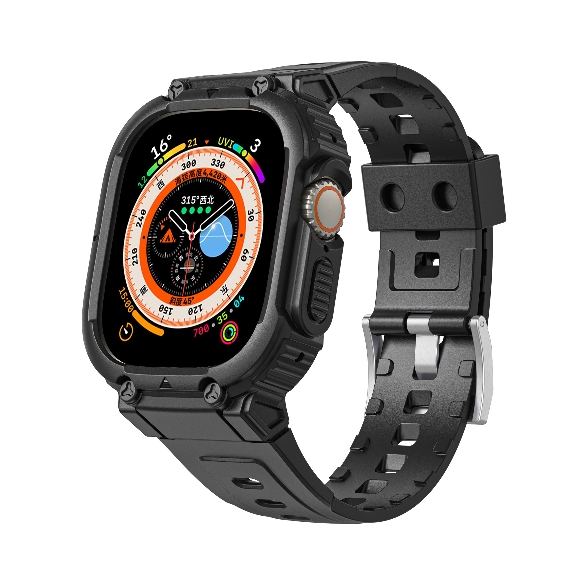 Ốp Case Kèm Dây Đeo Venture Kai.N dành cho Đồng Hồ Apple Watch- Hàng Chính Hãng