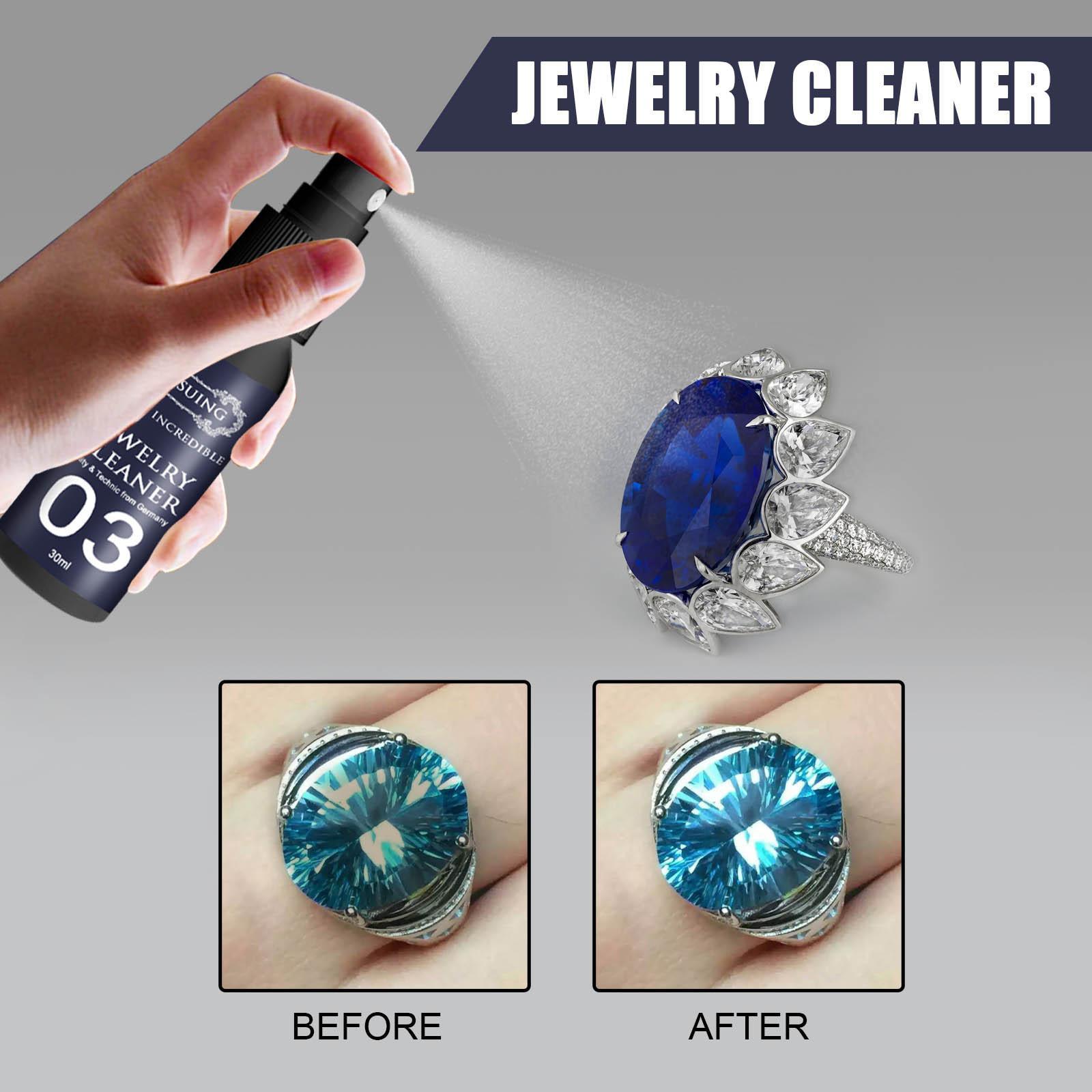 Jewelry Cleaner Jewelry Cleaning Cleaning solution Tarnish Remover for Watch Necklace