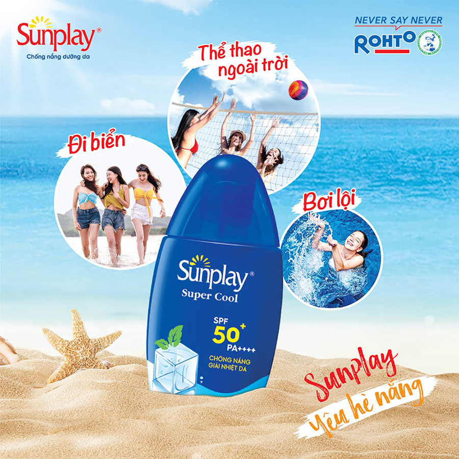Sữa Chống Nắng Giải Nhiệt Da Sunplay Super Cool SPF50+, PA++++