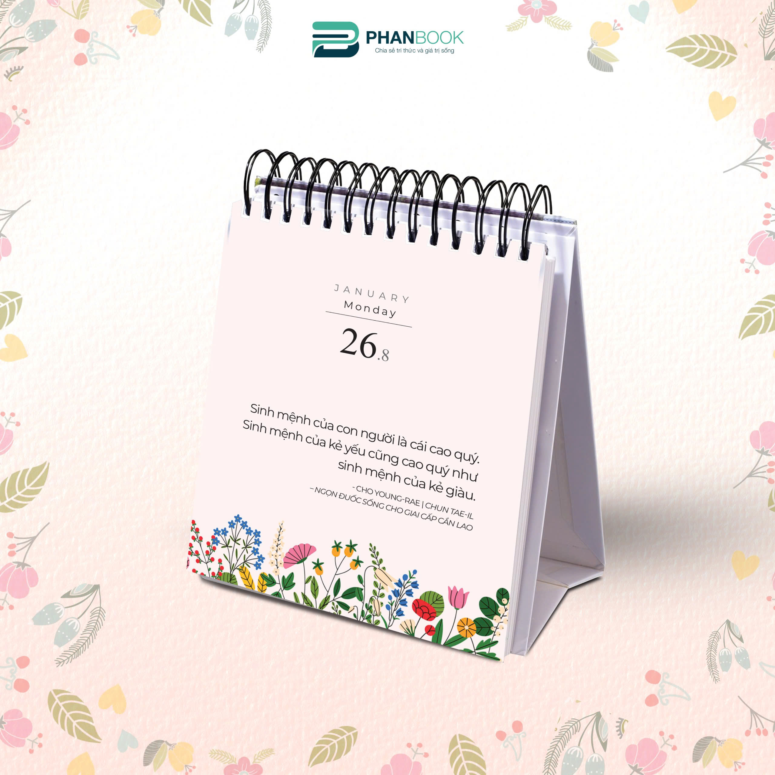 Lịch Bàn 2026 - 365 Ngày Gieo Mầm Yêu Thương - Nhiều Tác Giả