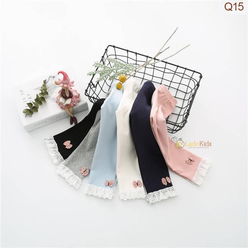 Quần Legging Gấu Ren (6-17kg) – Q15