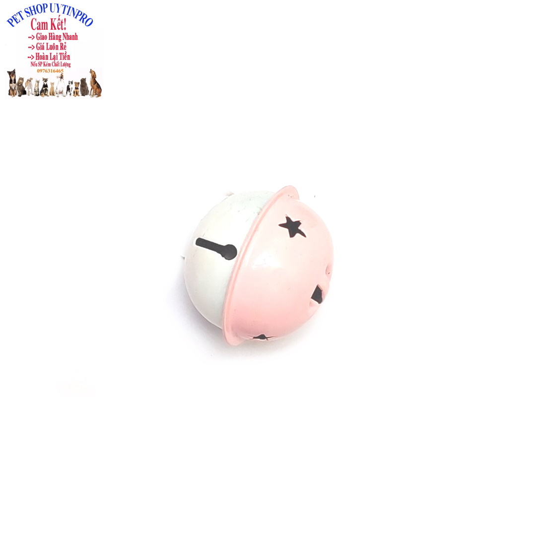 Chuông lục lạc cho Chó Mèo Chất liệu cao cấp Đường kính 3.5cm