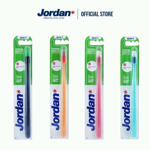 Combo 4 Bàn chải đánh răng Jordan Clean Smile, Lông Mềm