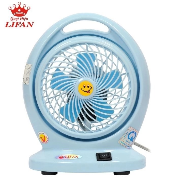 Quạt hộp mini Lifan HOMI công suất 14W để bàn văn phòng - Màu ngẫu nhiên - Hàng chính hãng