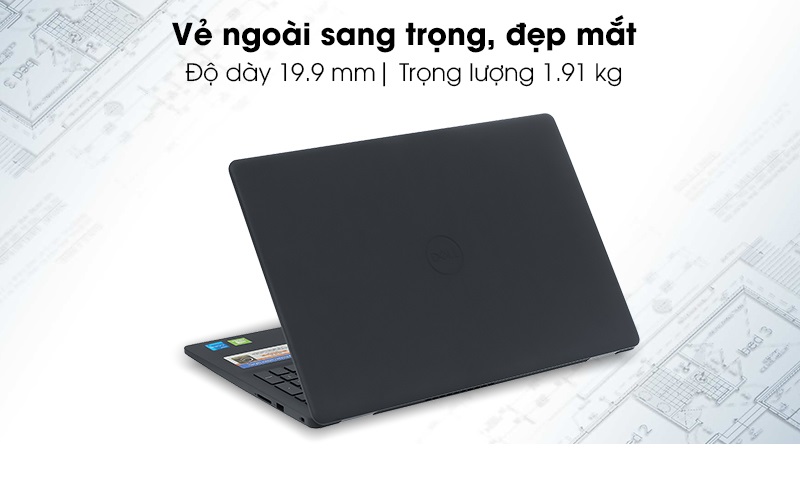 Máy Tính Xách Tay Màn Hình Cảm Ứng Laptop Dell Inspiron 3501 (i3 1115G4 8GB RAM/256GB SSD/15.6 inch FHD Cảm ứng/Win10/Đen) - Hàng Chính Hãng