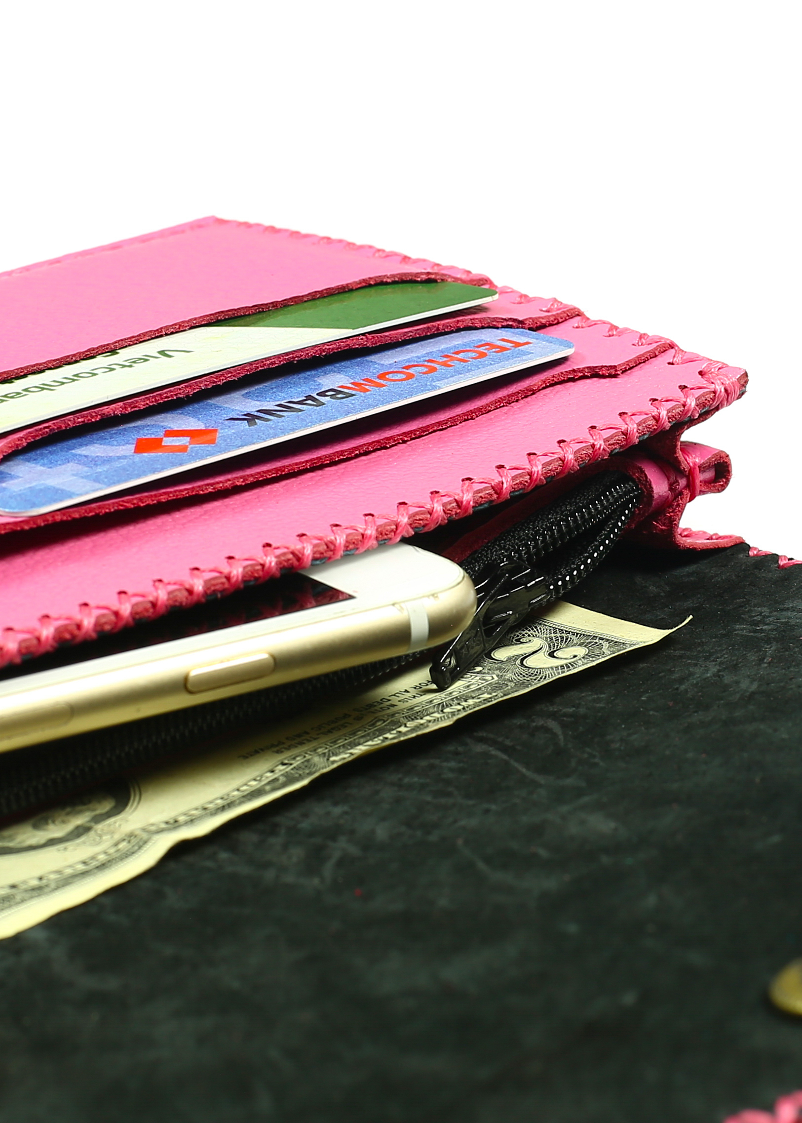 Ví Bóp Nữ Da Bò Thật Cầm Tay Clutch Handmade Cao Cấp Galaxy Store GVNUA04 - Hàng Chính Hãng