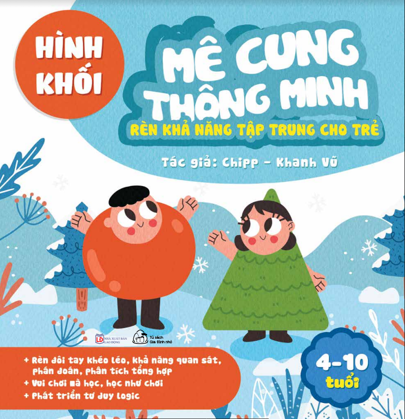 Bộ 6 cuốn Sách Mê cung thông minh - Rèn khả năng tập trung cho trẻ