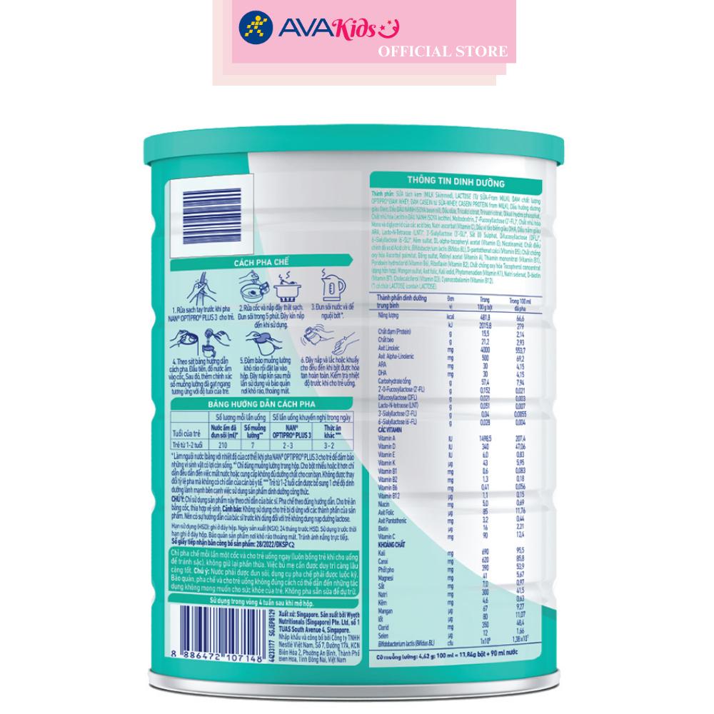 Sữa bột NAN Optipro Plus số 3 1.5 kg (1 - 2 tuổi)
