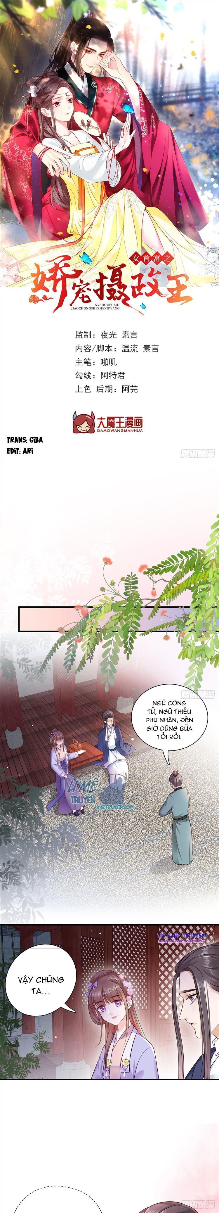 kiều sủng nhiếp chính vương của phú bà chapter 12 2