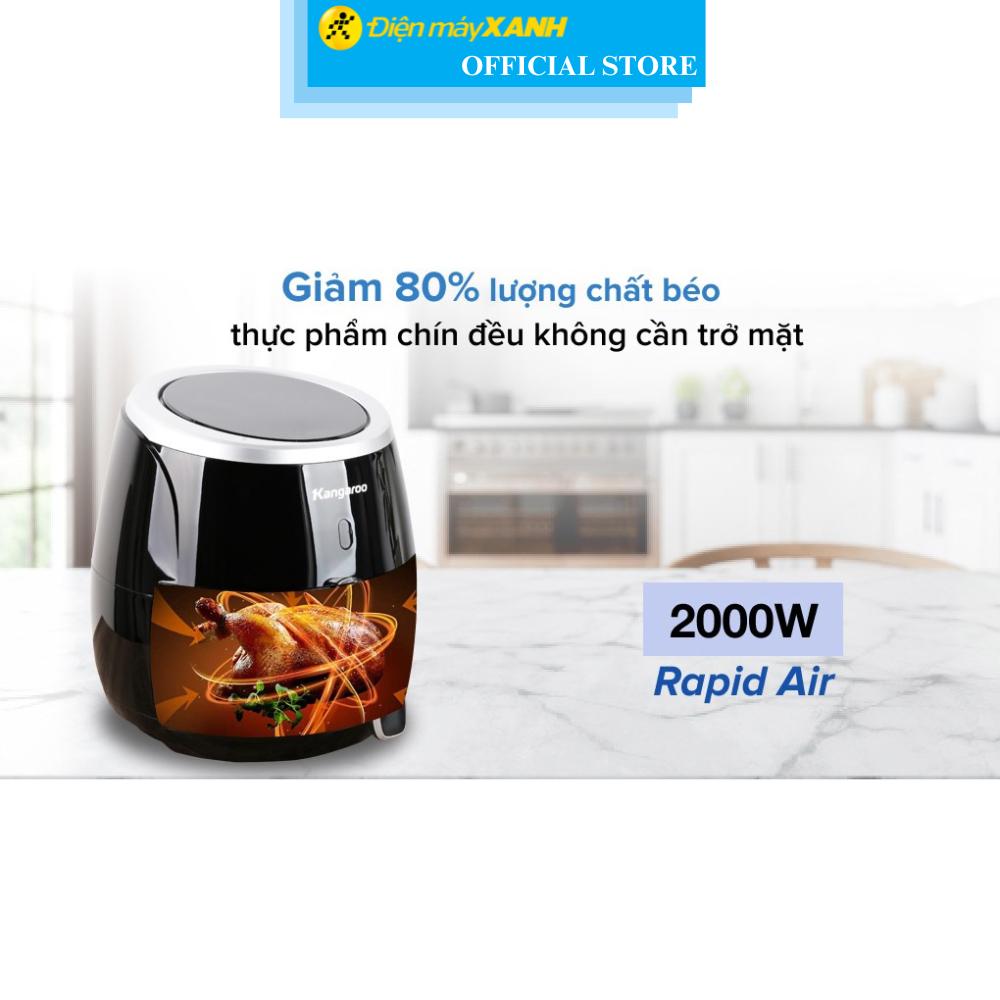 Nồi chiên không dầu Kangaroo KG52AF1A 5 lít - Hàng Chính Hãng
