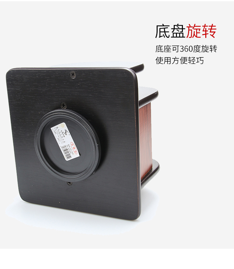 Cắm Viết Gỗ 3 ngăn nhỏ có đế xoay 360 độ và không xoay 7000