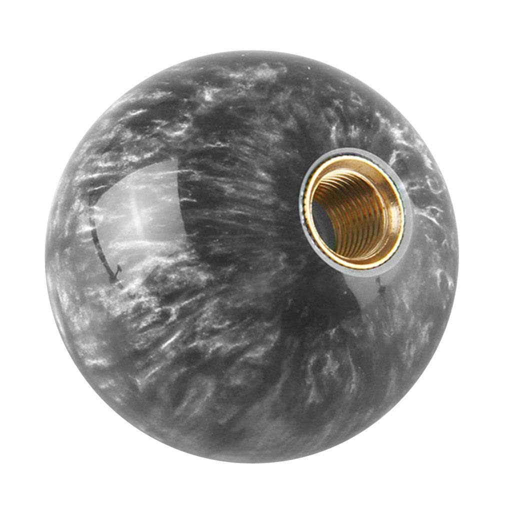 M12*1.25 Ball Grey Car Gear Stick  Shifter Knob Head