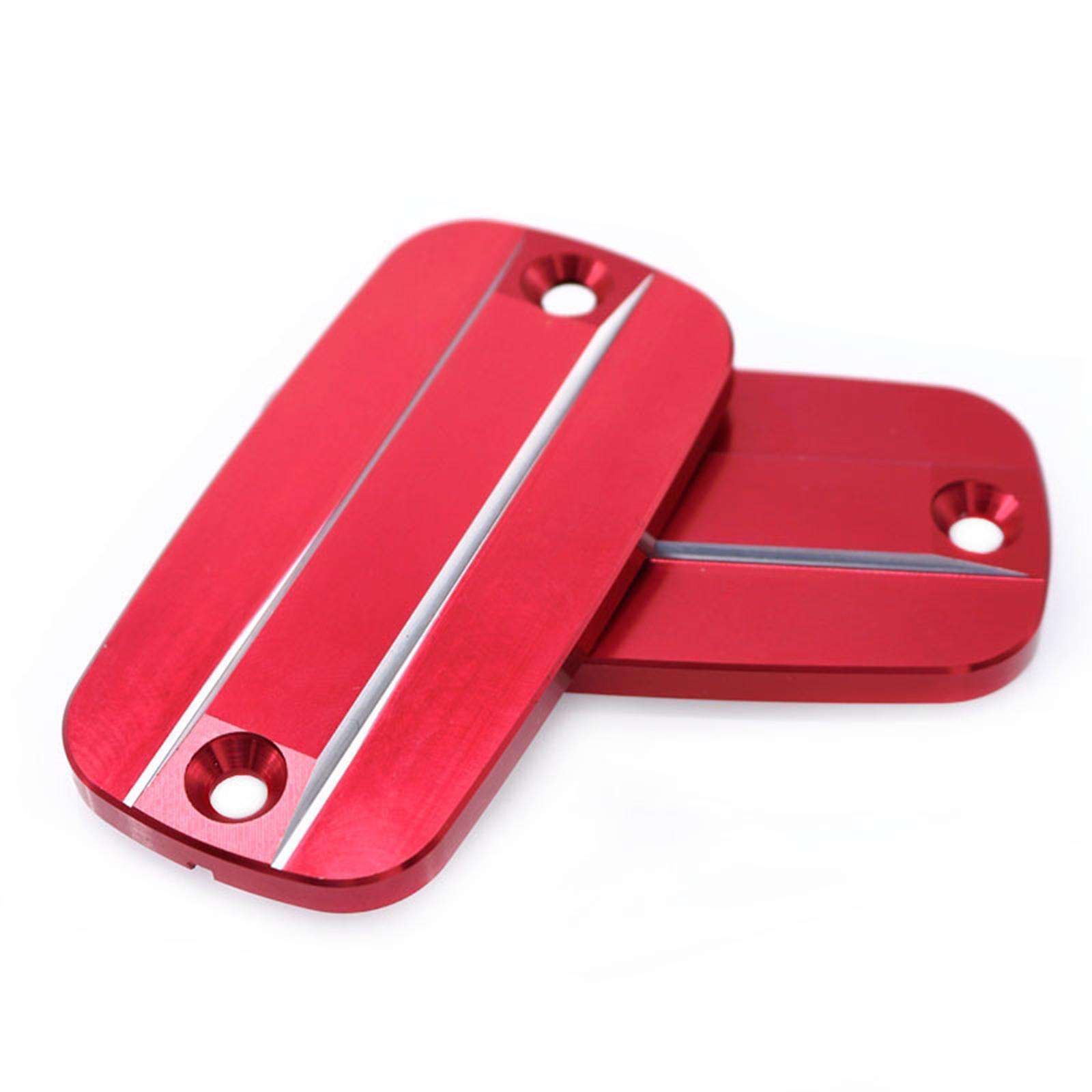 Brake Fluid Reservoir Clutch Tank Oil Cover Fits for Nss 750 ACC Red
