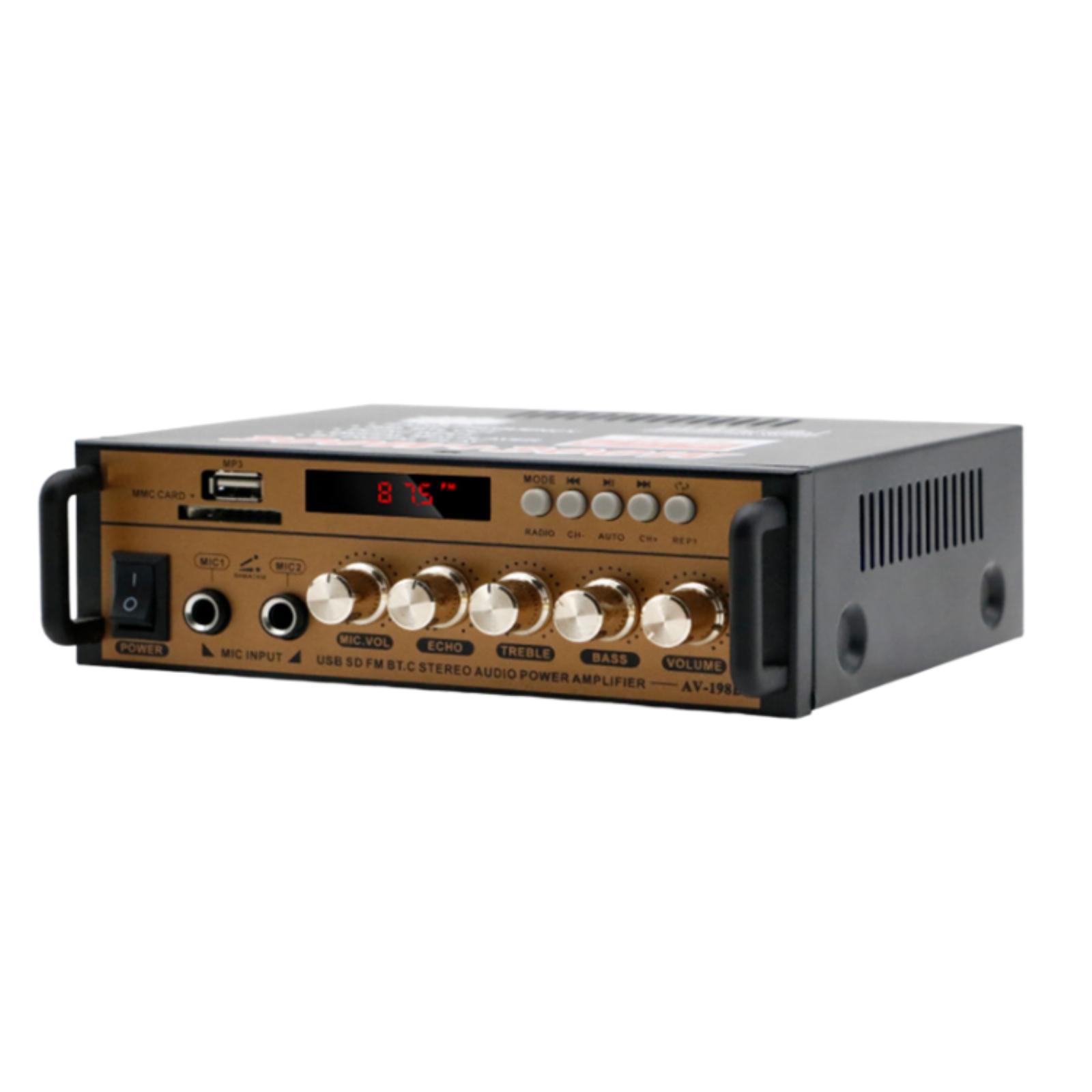 Power Amplifier for Home Stereo Speakers 60W x 2 2.0 Channel HiFi Stereo Amp