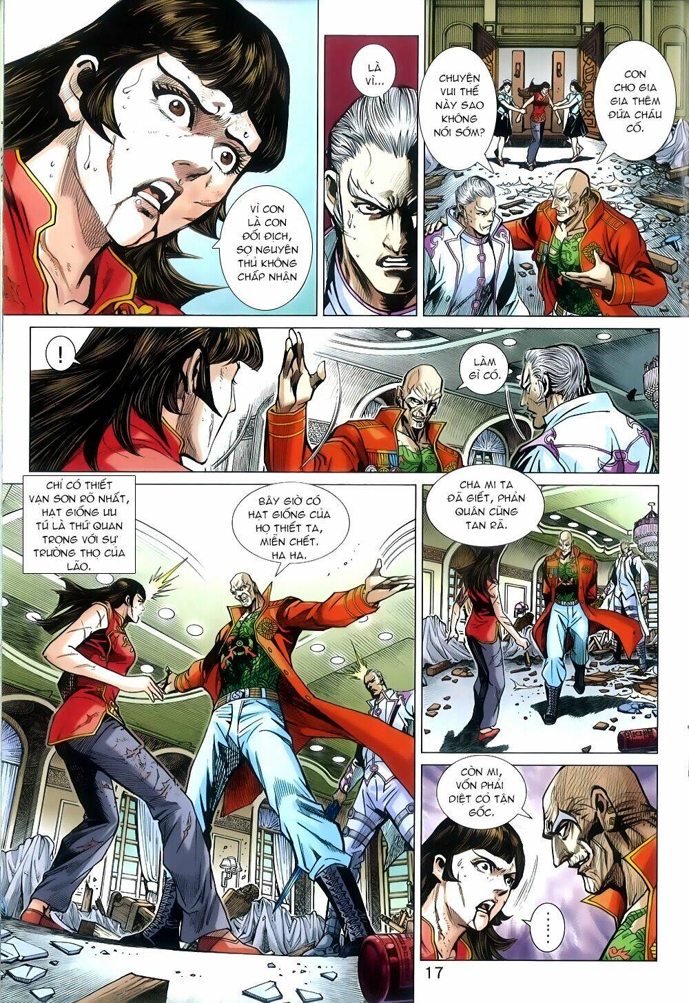 tân tác long hổ môn chapter 816 17